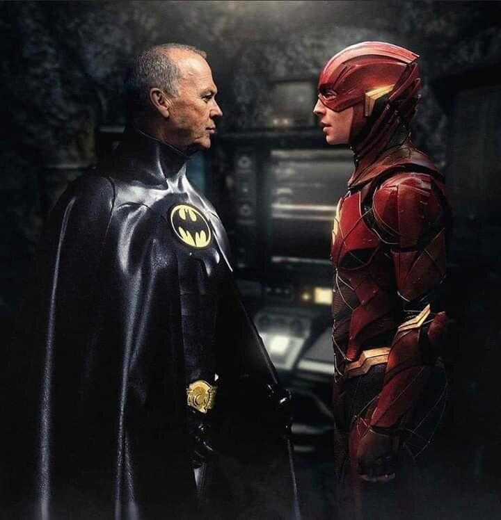 And…Michael Keaton(?) as Batman…again?