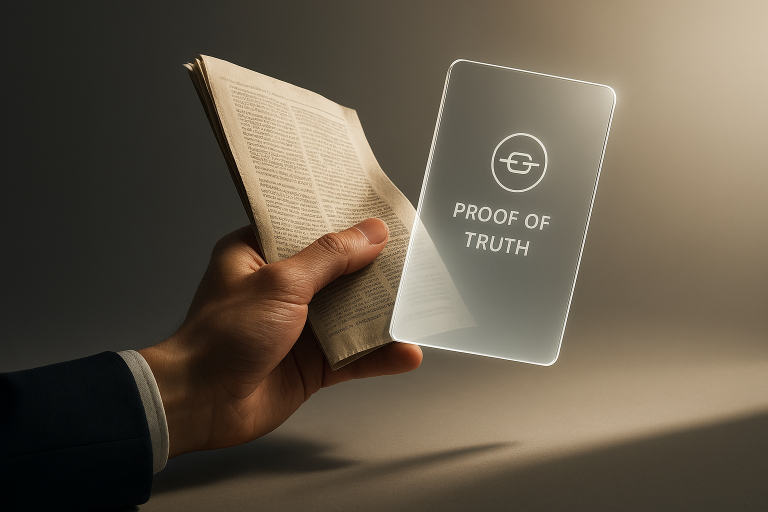 The Future of Journalism Might Just Be on the Blockchain