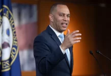 House Minority Leader Hakeem Jeffries